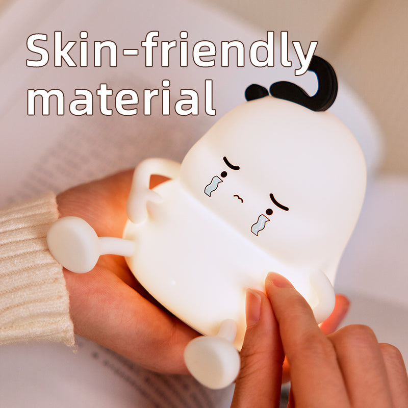 A001 Cute Nursery Light Bedside Lamp Silicone Touch LED Light (CE, FCC, RoHS)