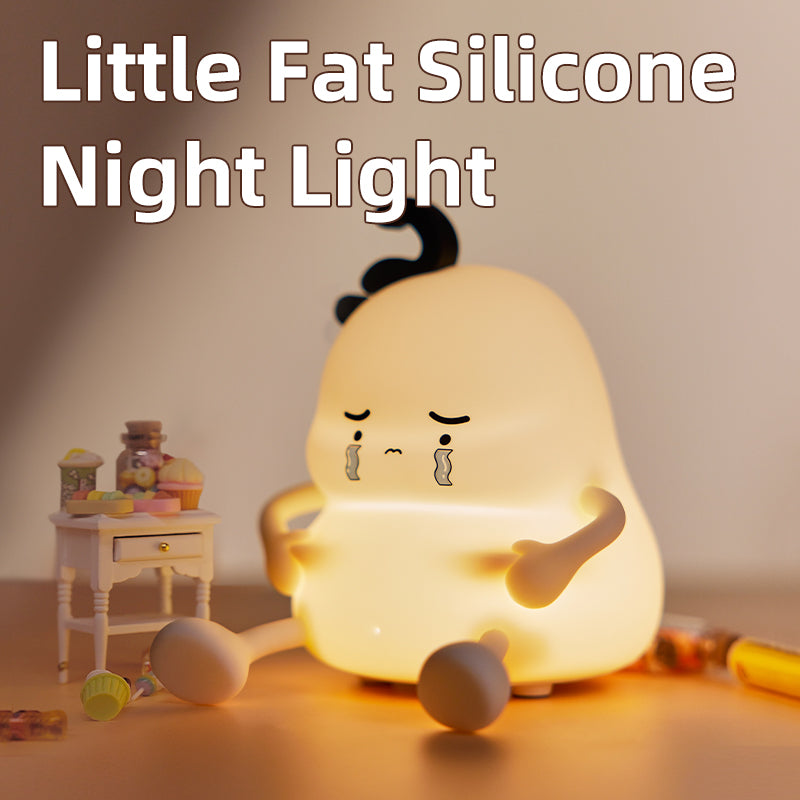 A001 Cute Nursery Light Bedside Lamp Silicone Touch LED Light (CE, FCC, RoHS)