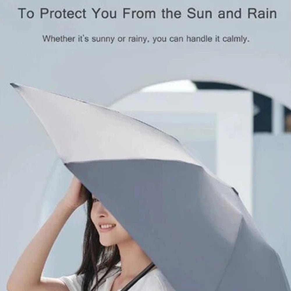 XIAOMIYOUPIN 90FUN LED Lighting 8 Ribs Anti-UV Automatic Folding Umbrella