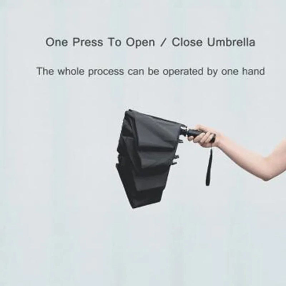 XIAOMIYOUPIN 90FUN LED Lighting 8 Ribs Anti-UV Automatic Folding Umbrella