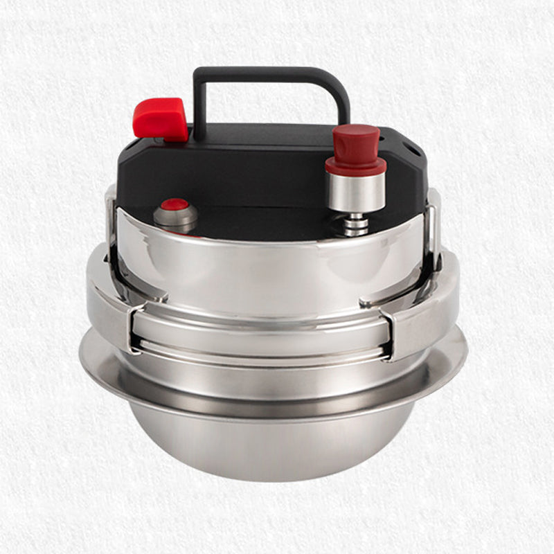 CLS Self-driving Tour Camping Stainless Steel 1.6L Pressure Cooker for 2~4 People (No FDA Certification, BPA Free)