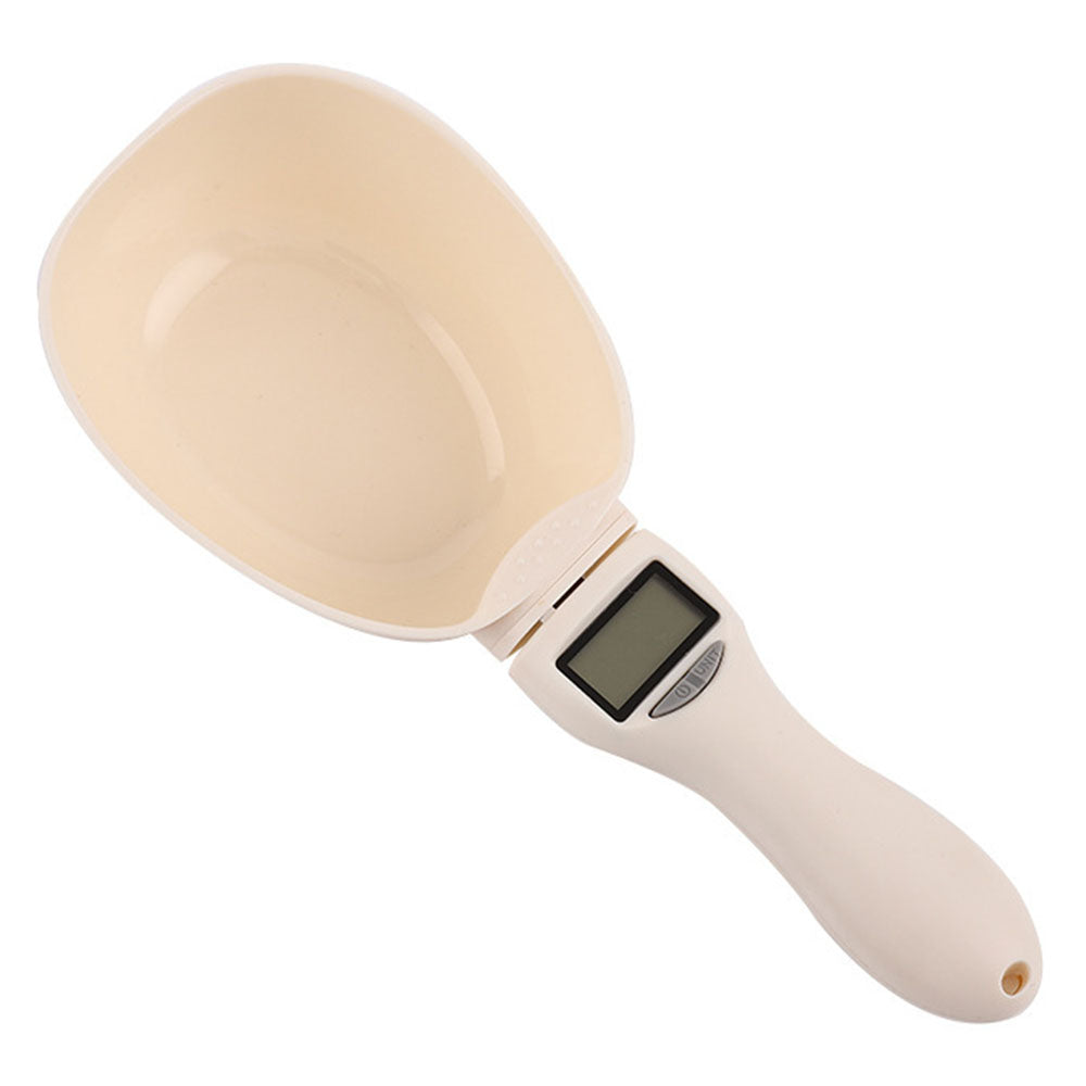KX17 800g Pet Food Electronic Weighing Spoon Handheld Dog Cat Food Measuring Scoop (BPA-Free, No FDA Certified)