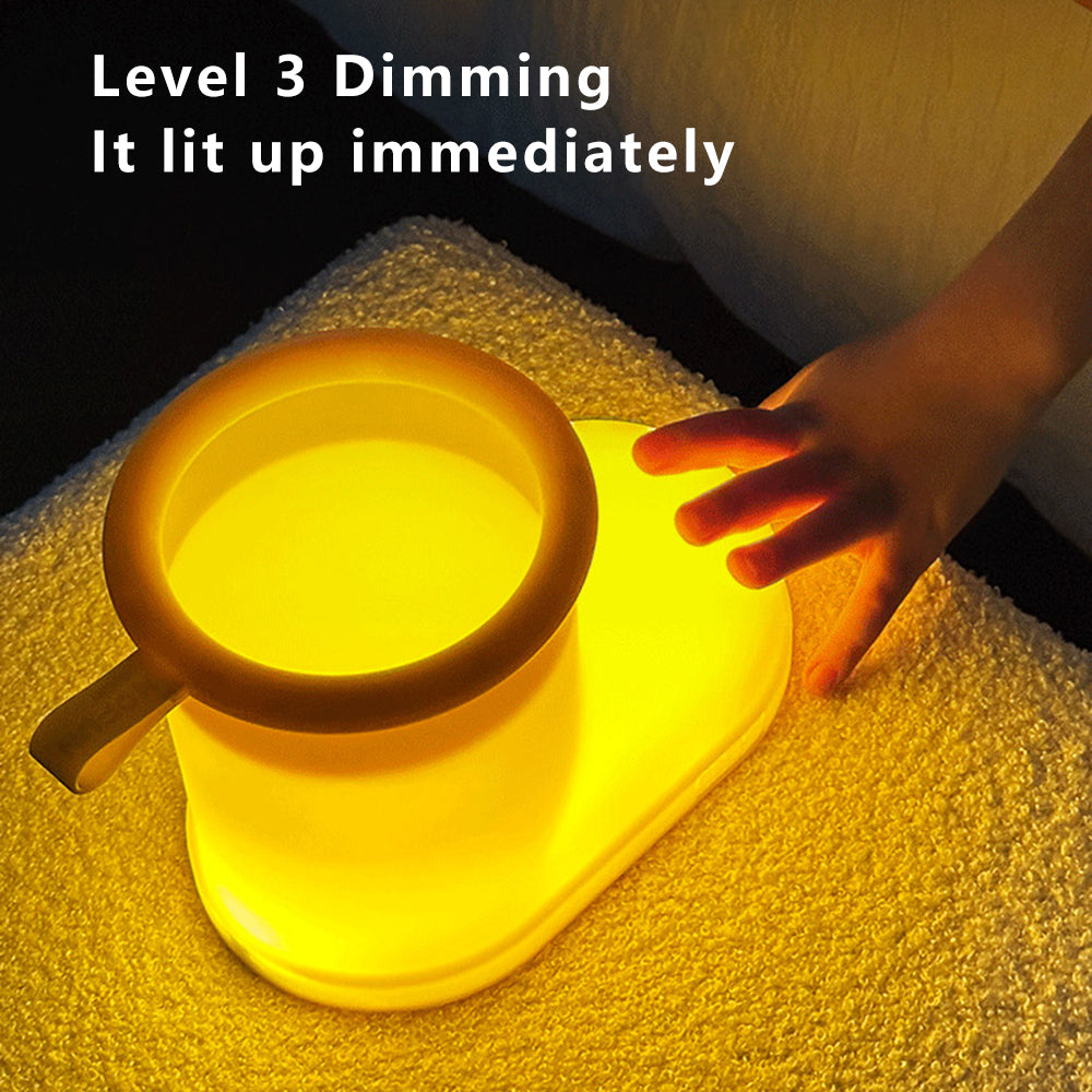 NOFUN DESIGN NF-04 Rain Shoe Shape Silicone Touch Night Lamp 3 Dimming Modes USB Charging Light