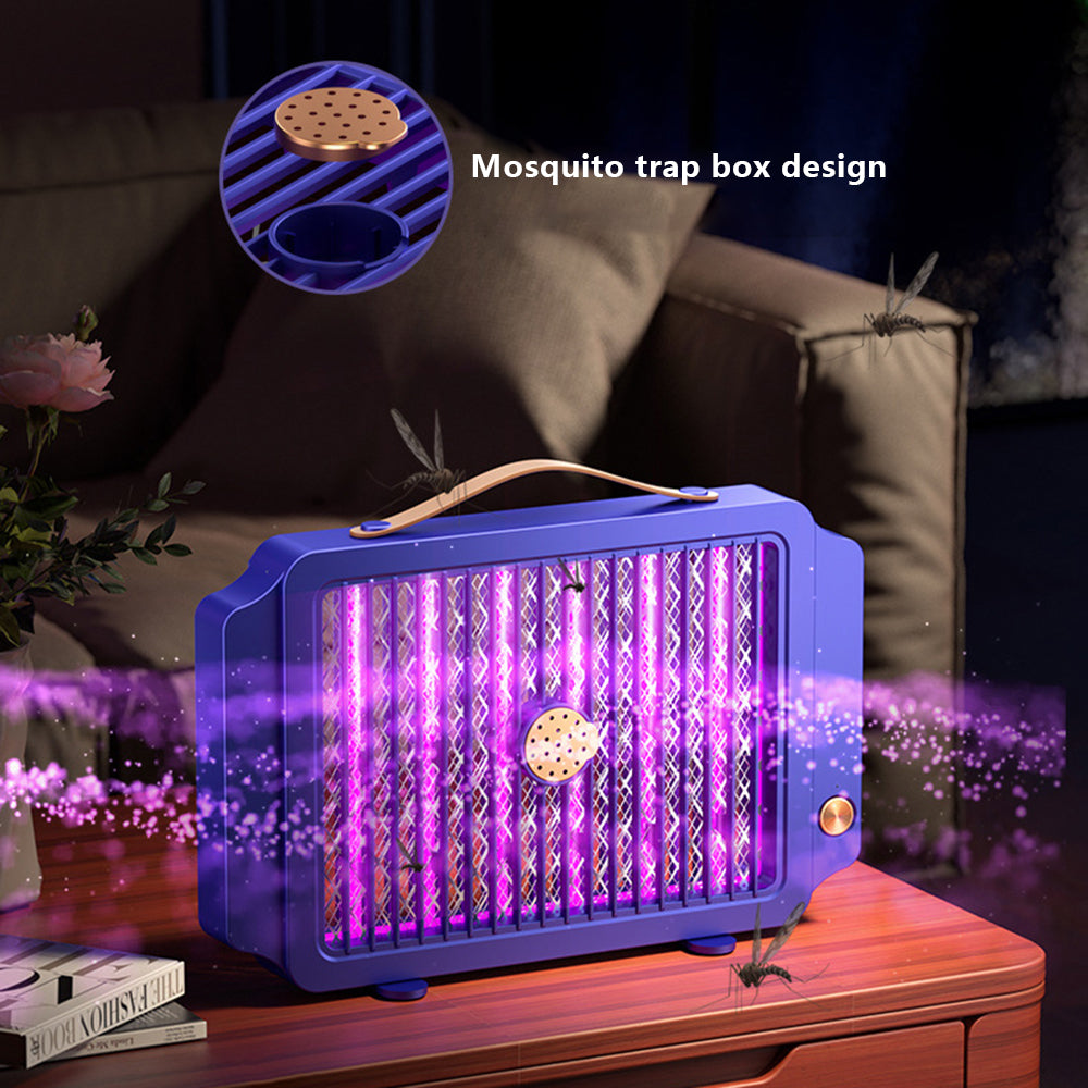 YC-1 Electric Bug Zapper 2000mAh USB Rechargeable Mosquito Trap Fly Killer Lamp