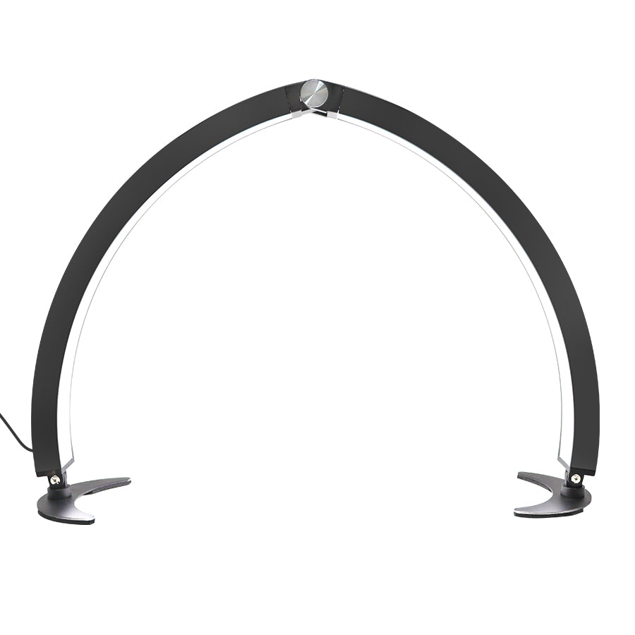 HD-M10X Half-Moon Foldable Nail Desk Lamp 40W 3200-6500K Adjustable LED Light