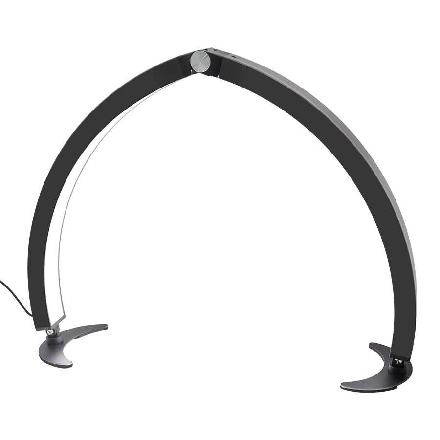HD-M10X Half-Moon Foldable Nail Desk Lamp 40W 3200-6500K Adjustable LED Light