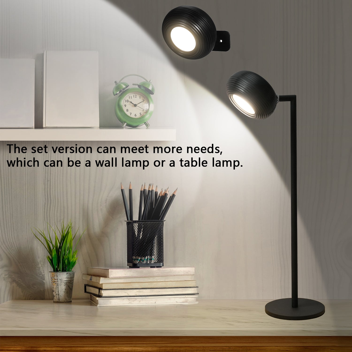 ML-CX003 Magnetic Wall Light Rotation Design Table Lamp for Bedroom (CE RoHS FCC)