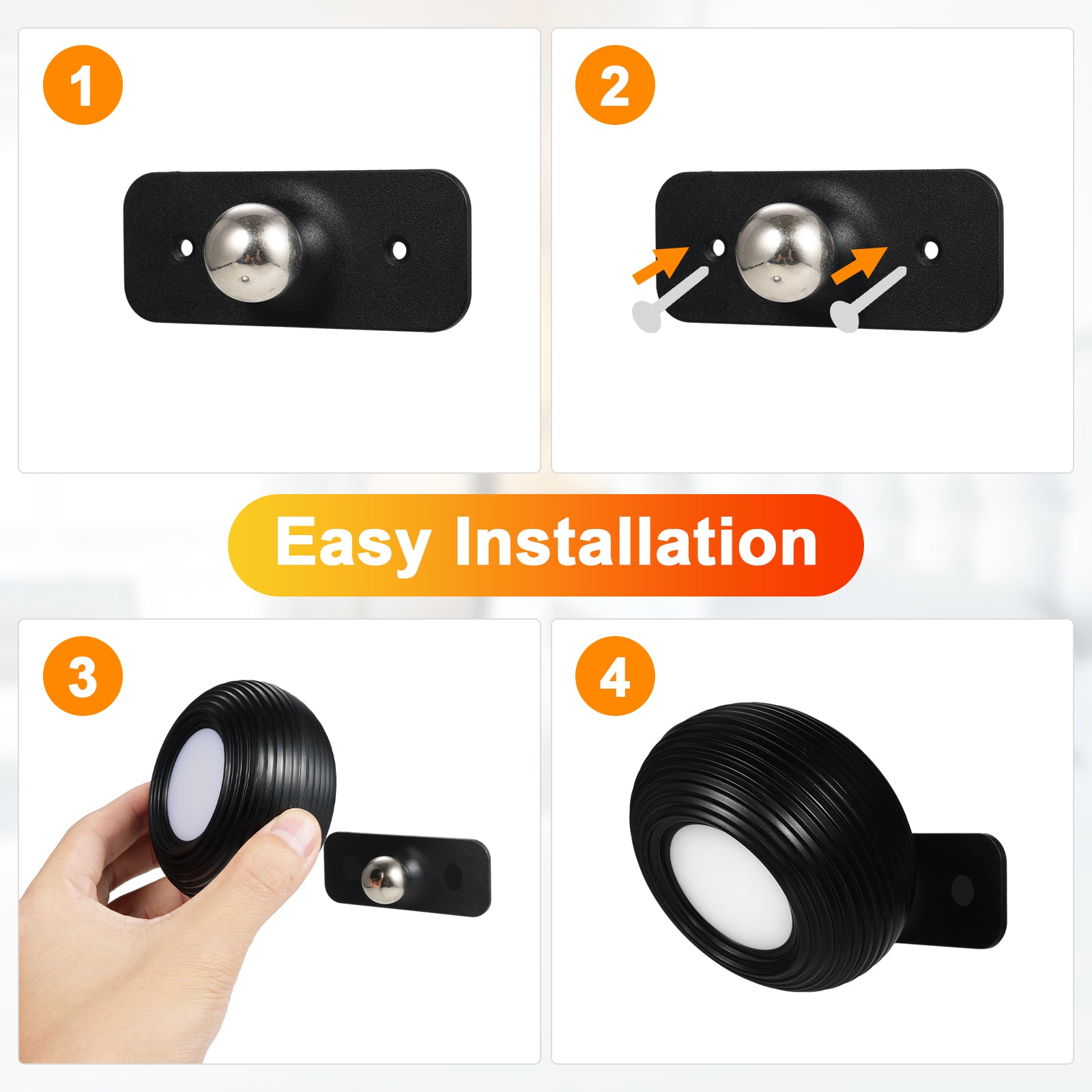 ML-CX002 2PCS Dimmable Magnetic Wall Lights Touch Control Home Lamps (CE RoHS FCC)