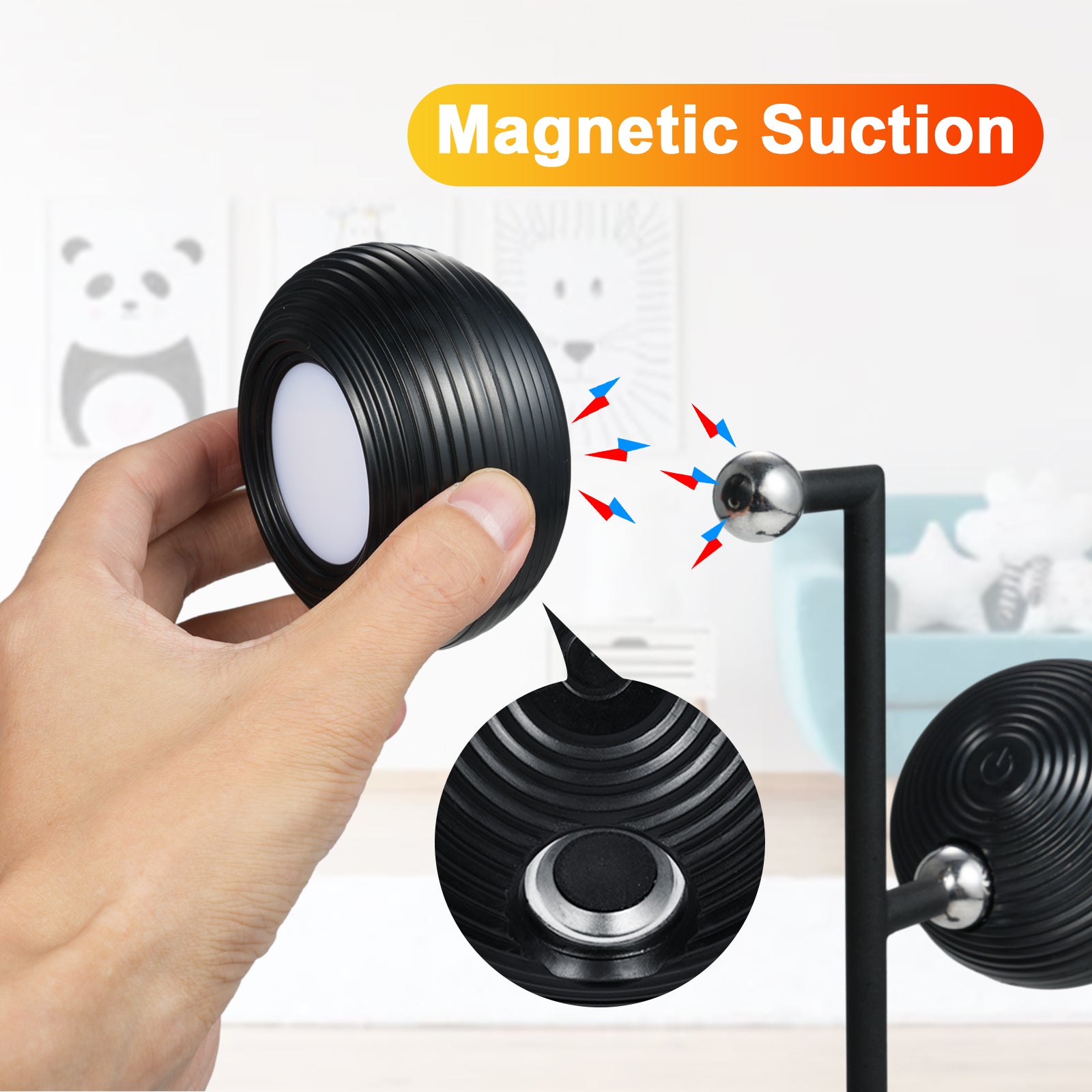 ML-CX004 2PCS Table Lamp Magnetic Wall Lights Rotation Hanging Lamps (CE RoHS FCC)