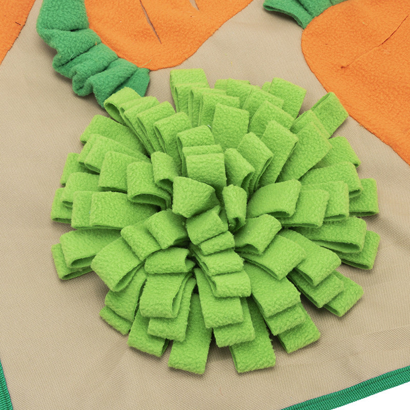 72*60cm Nose Work Blanket Pet Snuffle Mat Interactive Games Toys for Cats Dogs