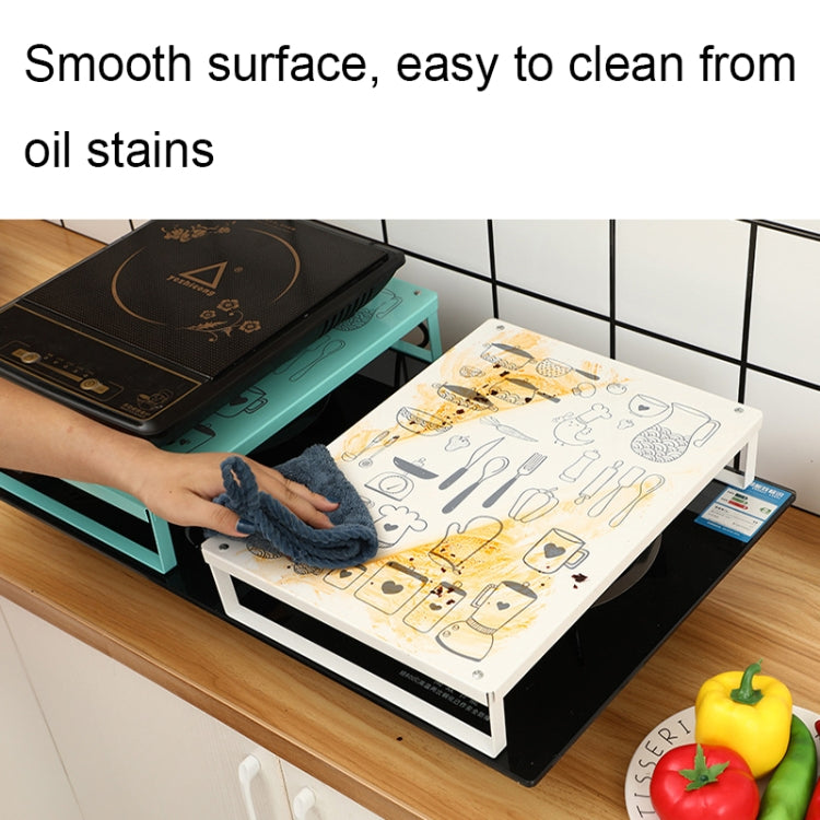 Multifunction Kitchen Desktop Microwave Stand Induction Cooker Iron Bracket