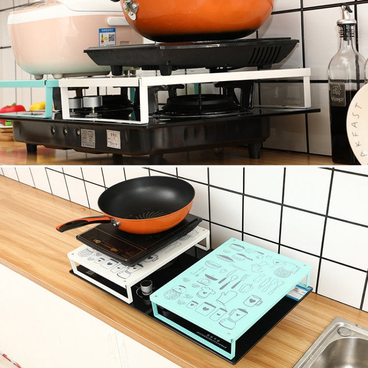 Multifunction Kitchen Desktop Microwave Stand Induction Cooker Iron Bracket