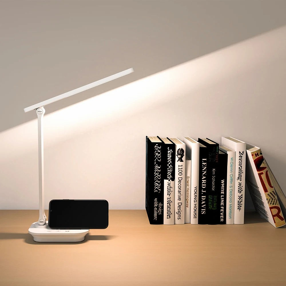 TB-87S LED Eye-Care Desk Study Lamp Bedside Night Light for Students USB Cable Powered