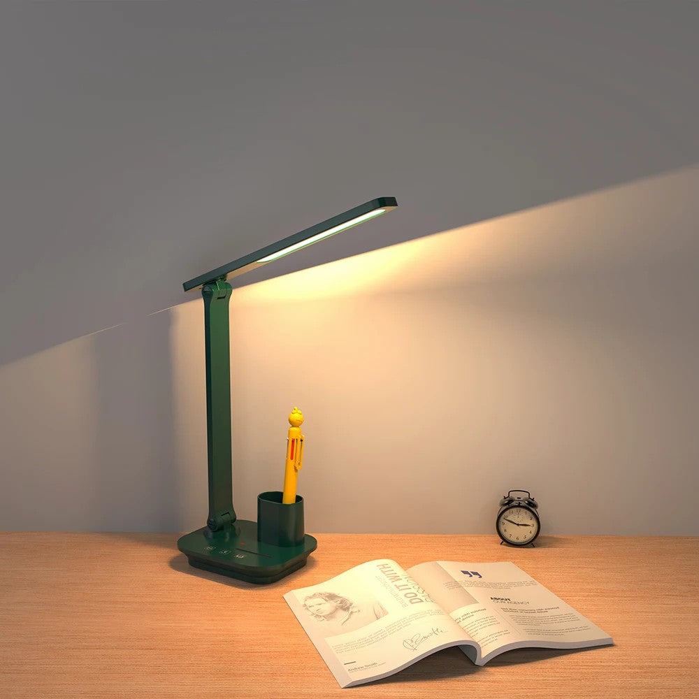 TB-87S LED Eye-Care Desk Study Lamp Bedside Night Light for Students USB Cable Powered