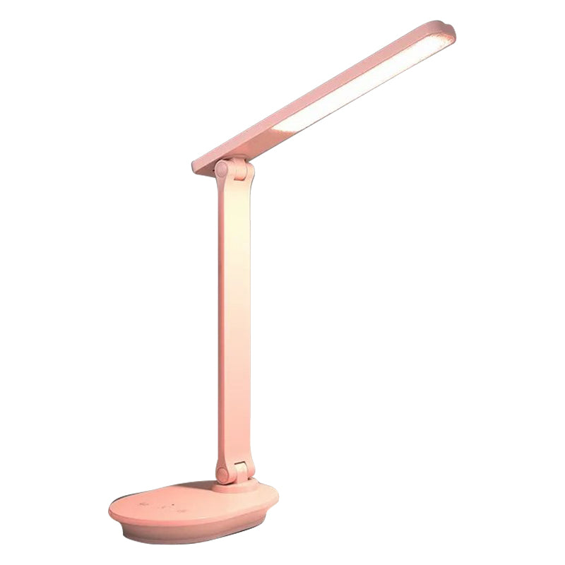 TB-88SWK Dimmable Touch LED Desk Lamp with Wireless Phone Charger USB Powered Study Light