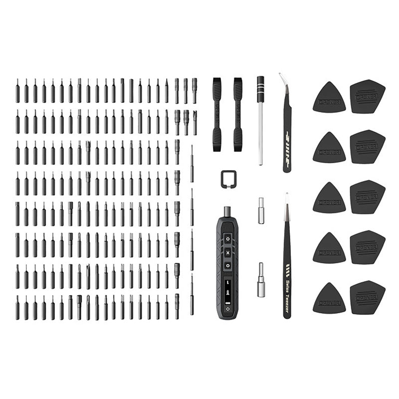 JAKEMY JM-8193 180-in-1 Household Screwdriver Set with 162 Bits, Electronic Screwdriver Repair Tool Kit