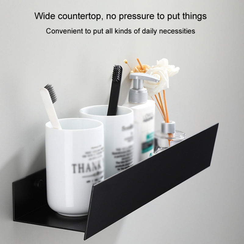 5304 60cm Simple Bathroom Kitchen Wall Mounted Aluminum Storage Rack