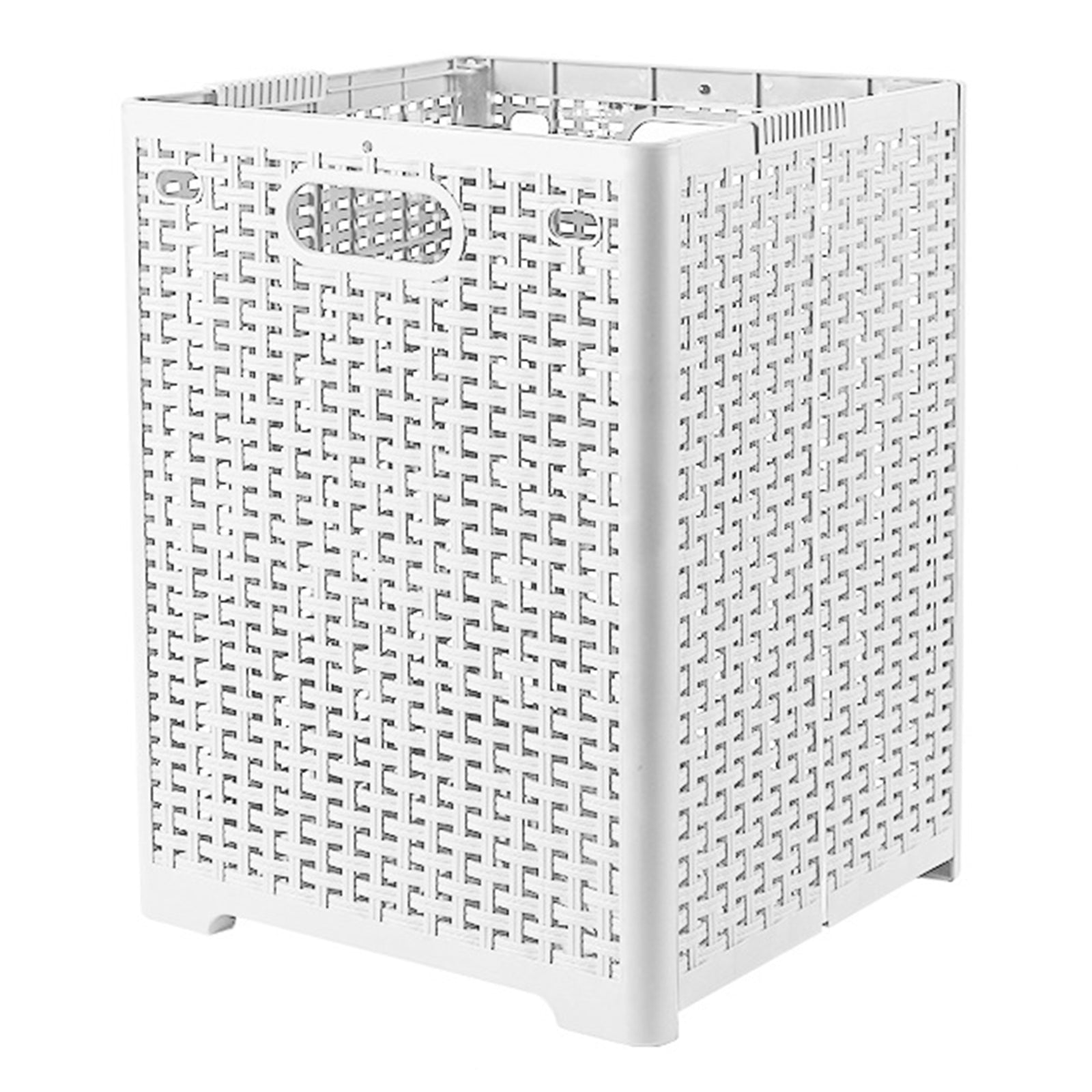 Size L Foldable PP Laundry Basket Clothes Hamper Storage Holder for Home Bathroom