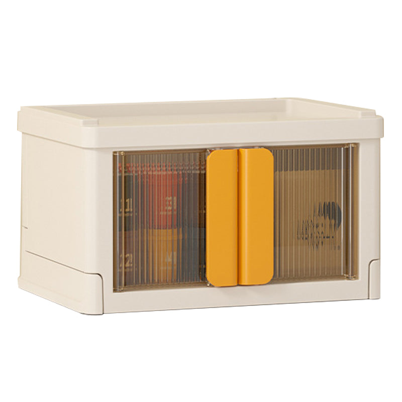ZY-HE075 Foldable Transparent Plastic Storage Box (No Installation Required)