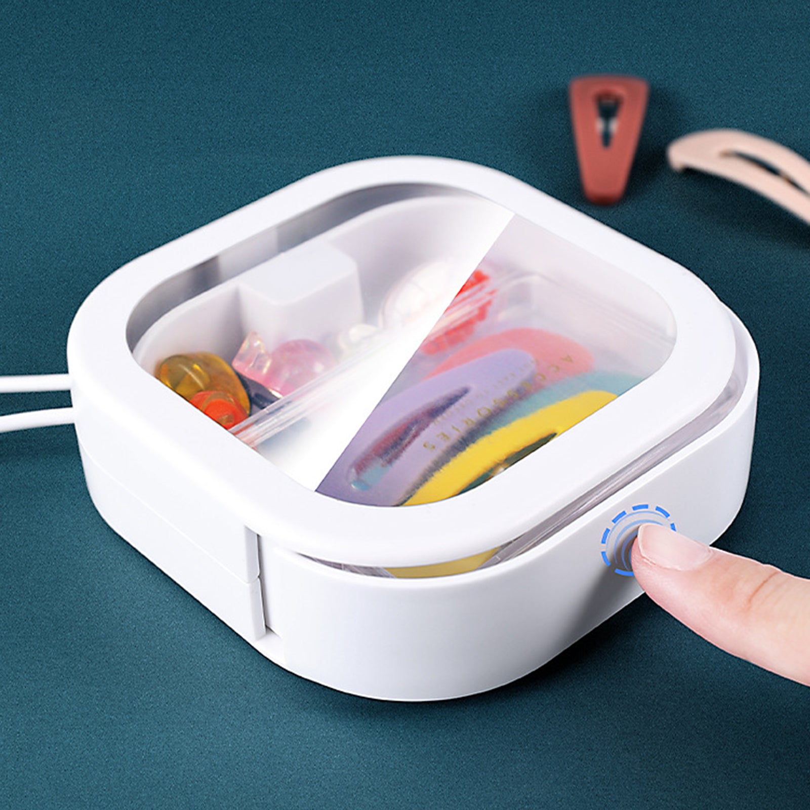 ZY-HZ004 Pocket Size Multi-function Storage Box Organizer with Carry Strap