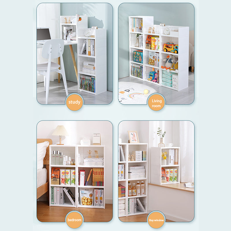 ZY-HE032 1Pc Desktop Organizer Stationery Makeup Art Crafts PP Storage Box