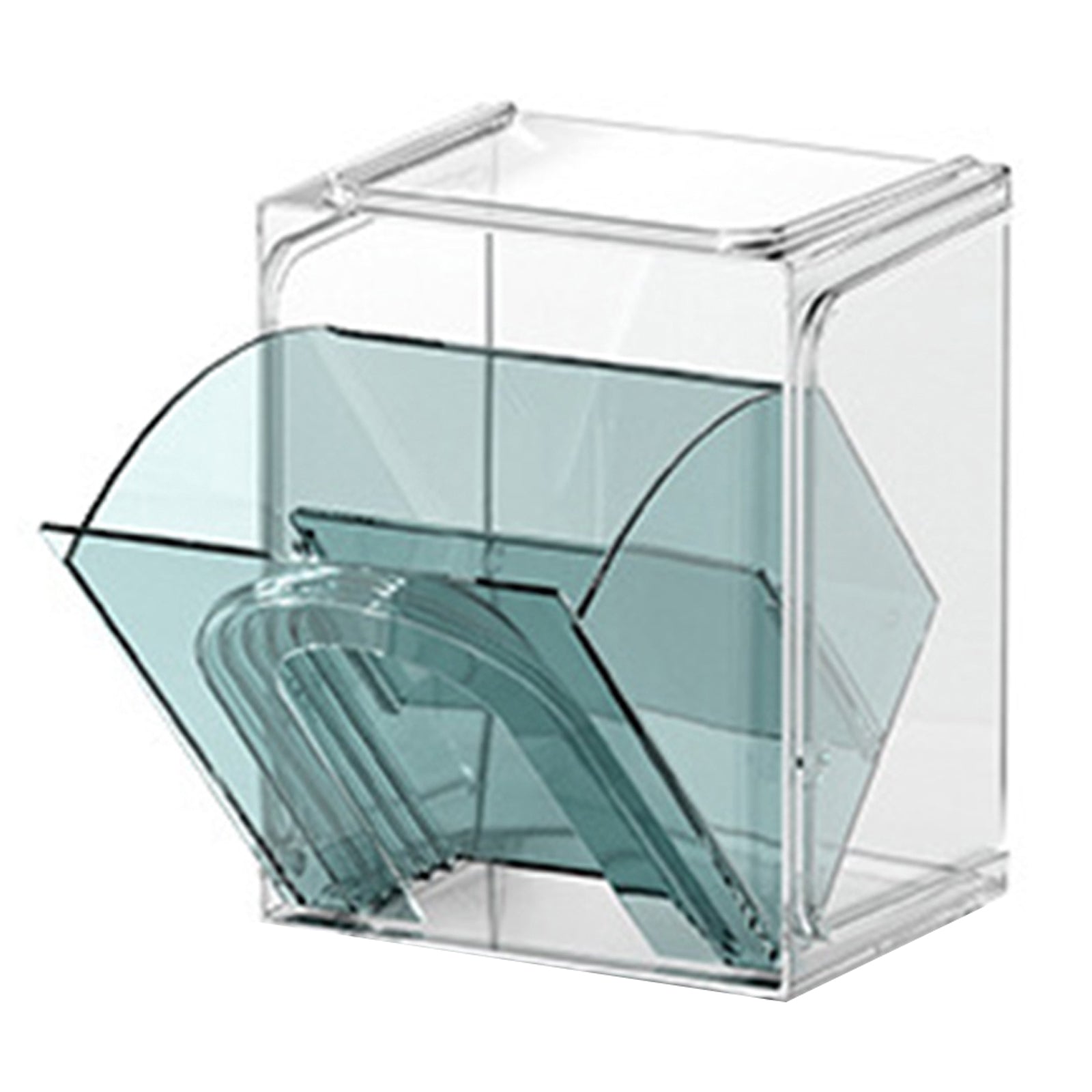ZY-HZ013 Kitchen Pantry PS Plastic Storage Rack Transparent Detachable Organizer Storage Box