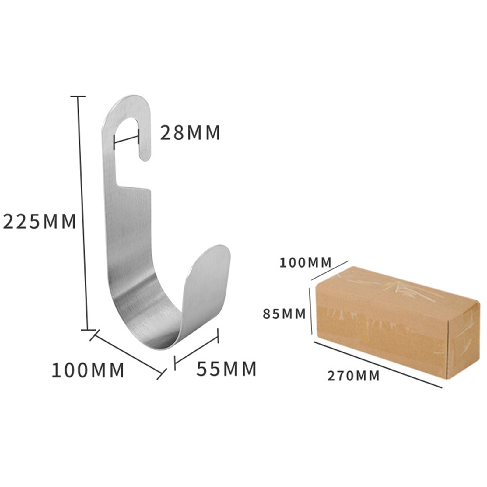 Garden Hose Hanger 304 Stainless Steel Wall Mounted Storage Rack Hook for Pipes
