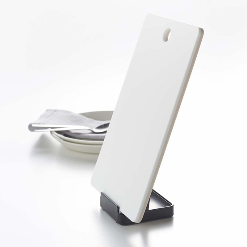Pot Lid Stand Holder Carbon Steel Kitchen Pan Cover Soup Ladle Storage Rack
