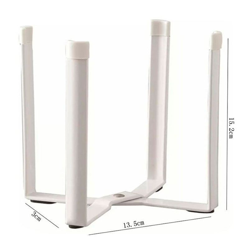 Nordic Kitchen 4-Arm Garbage Bag Holder Bedroom Foldable Iron Rack Size S