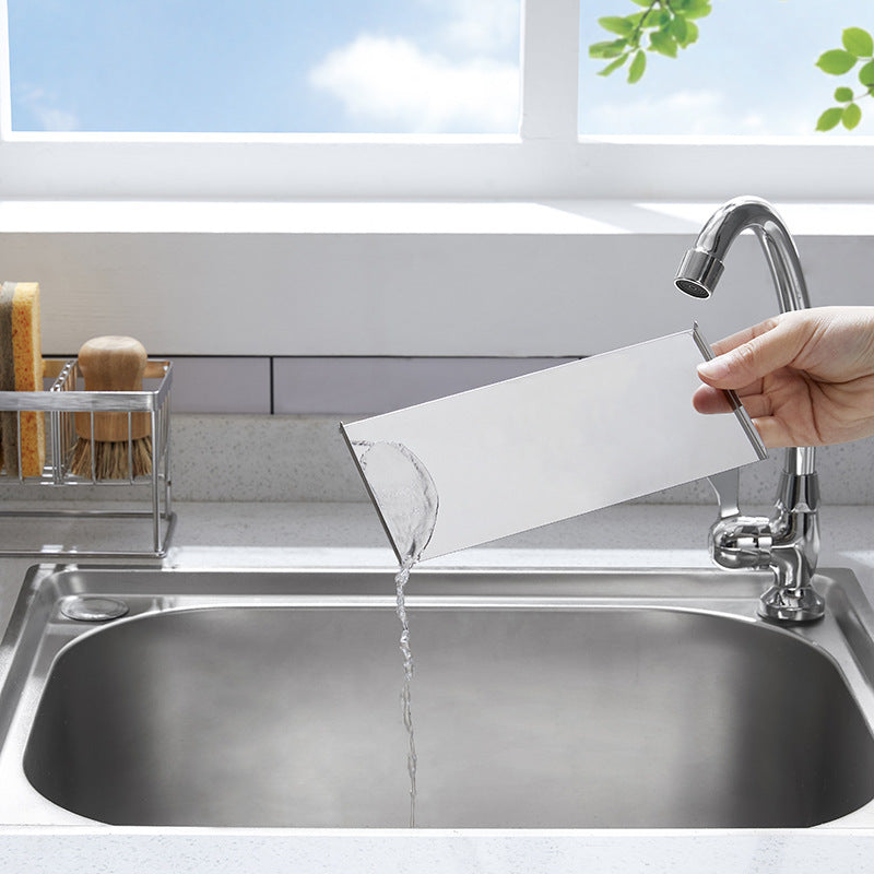 304 Stainless Steel Kitchen Sink Drain Rack Sponge Brush Holder Storage Rack