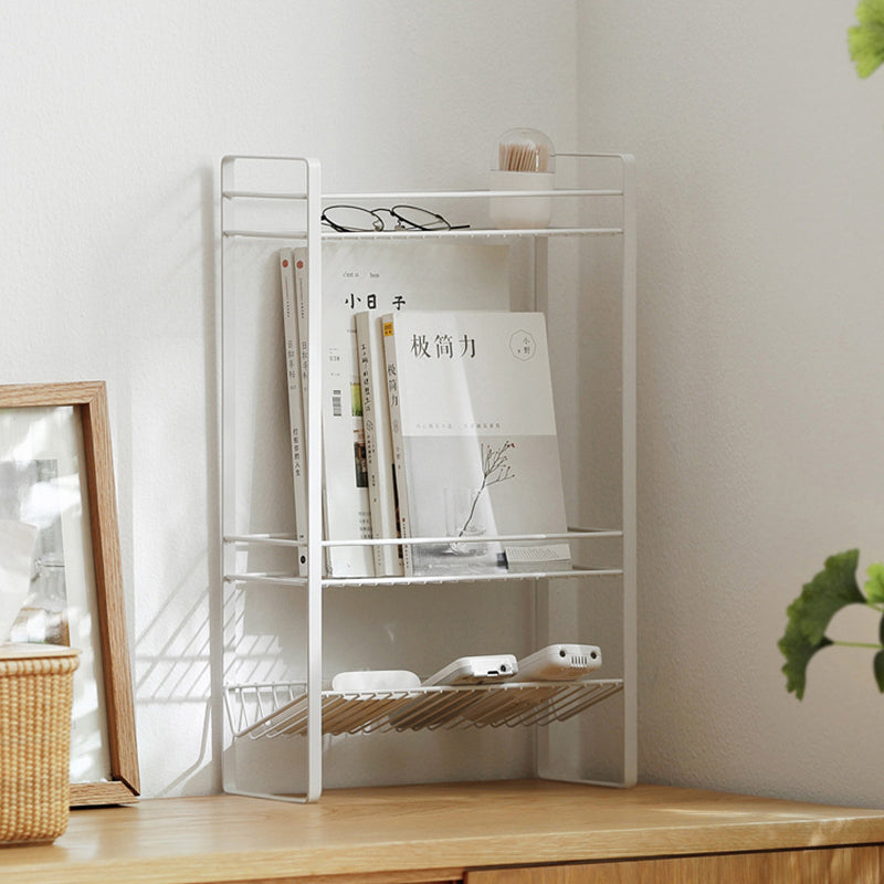 3 Tier Storage Trolley Metal Storage Shelving Units Multipurpose for Bathroom Kitchen