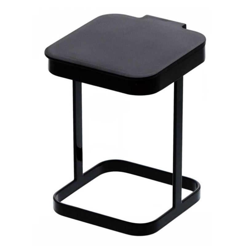 Flip Lid ABS+Metal Trash Bag Holder Kitchen Living Room Rubbish Bag Storage Rack