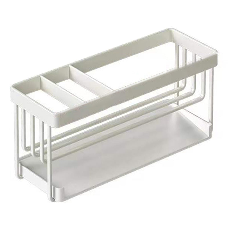 Carbon Steel Kitchen Organizer Storage Drying Rack Tray for Dish Sponge Rag