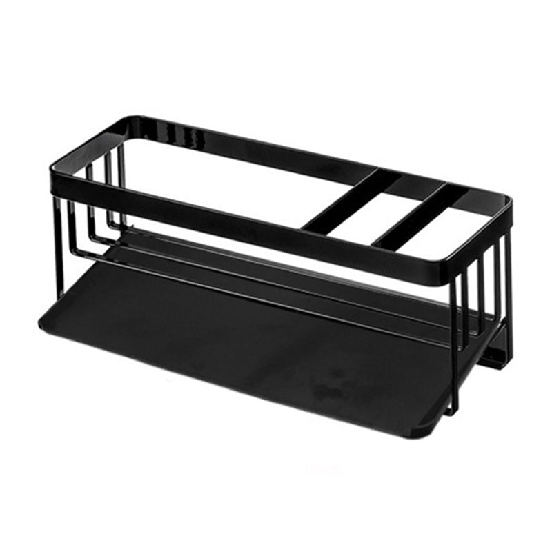 Carbon Steel Kitchen Organizer Storage Drying Rack Tray for Dish Sponge Rag