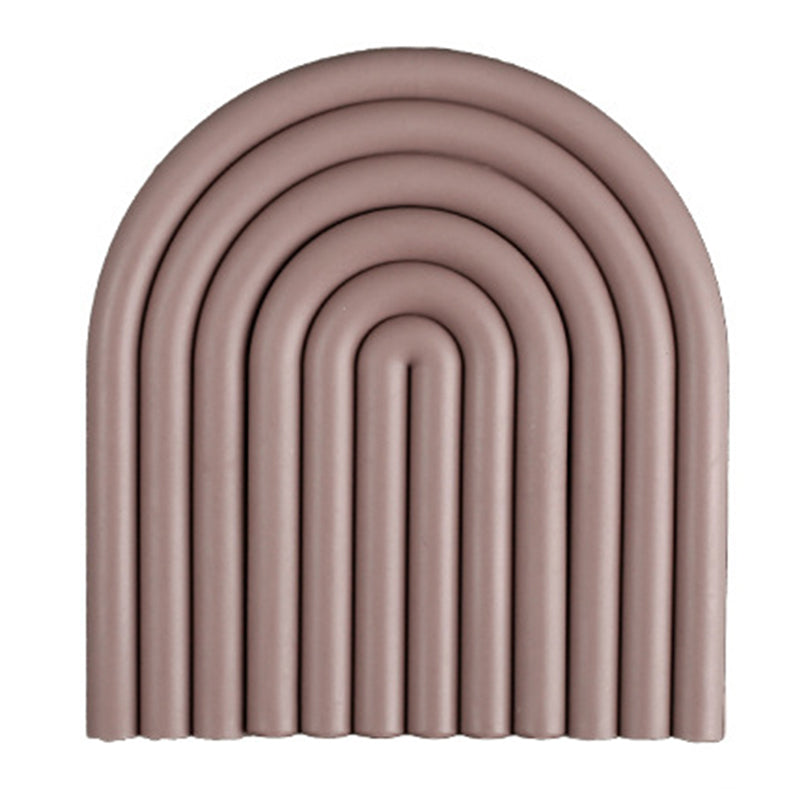Rainbow Shape High Temperature Resistant Coaster Dining Table Mat Insulation Pad
