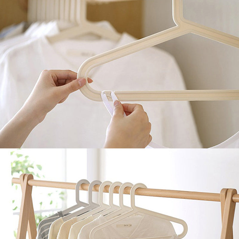 Multi-Purpose Non-Slip Plastic Clothes Hanger for Wardrobe Organization