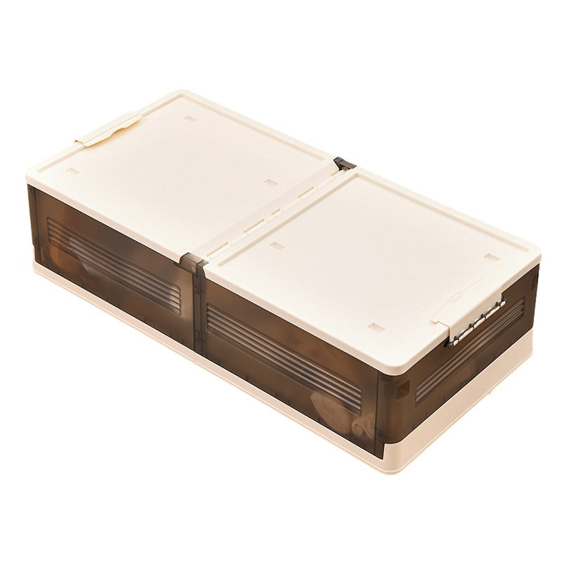 Stackable Underbed Pulley Sorting Box Storage Box with Wheels Size S / High Type