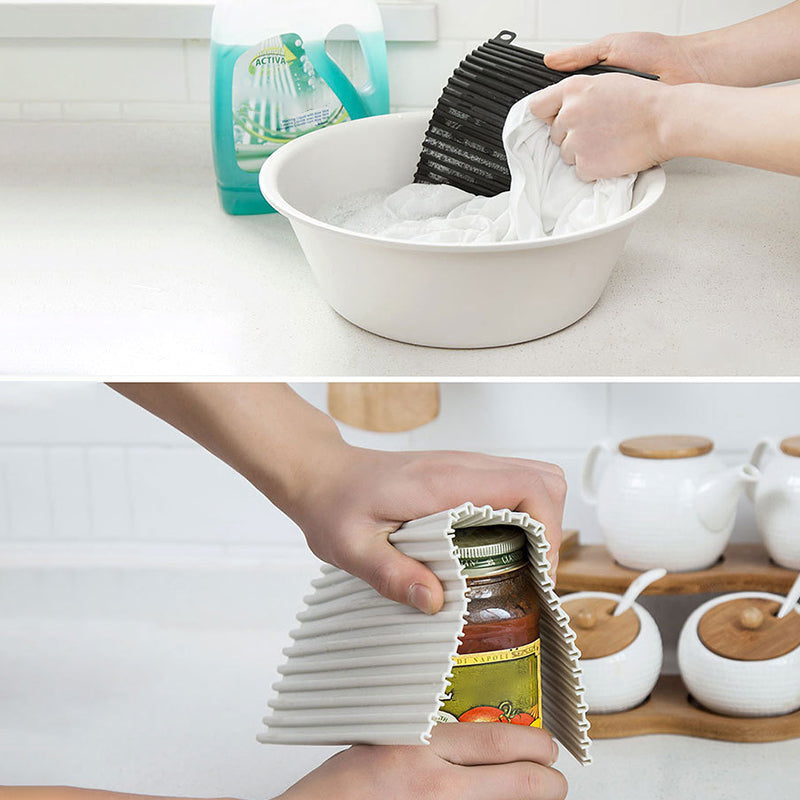 Rectangle Dish Drying Mat Countertop Pad Heat-resistant Placemat Sink Drain Mat