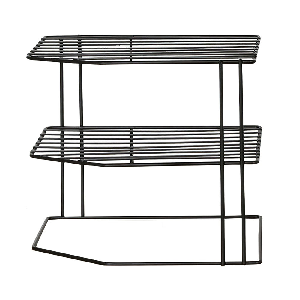 Multipurpose Metal Three Layer Corner Storage Shelf for Kitchen Bathroom