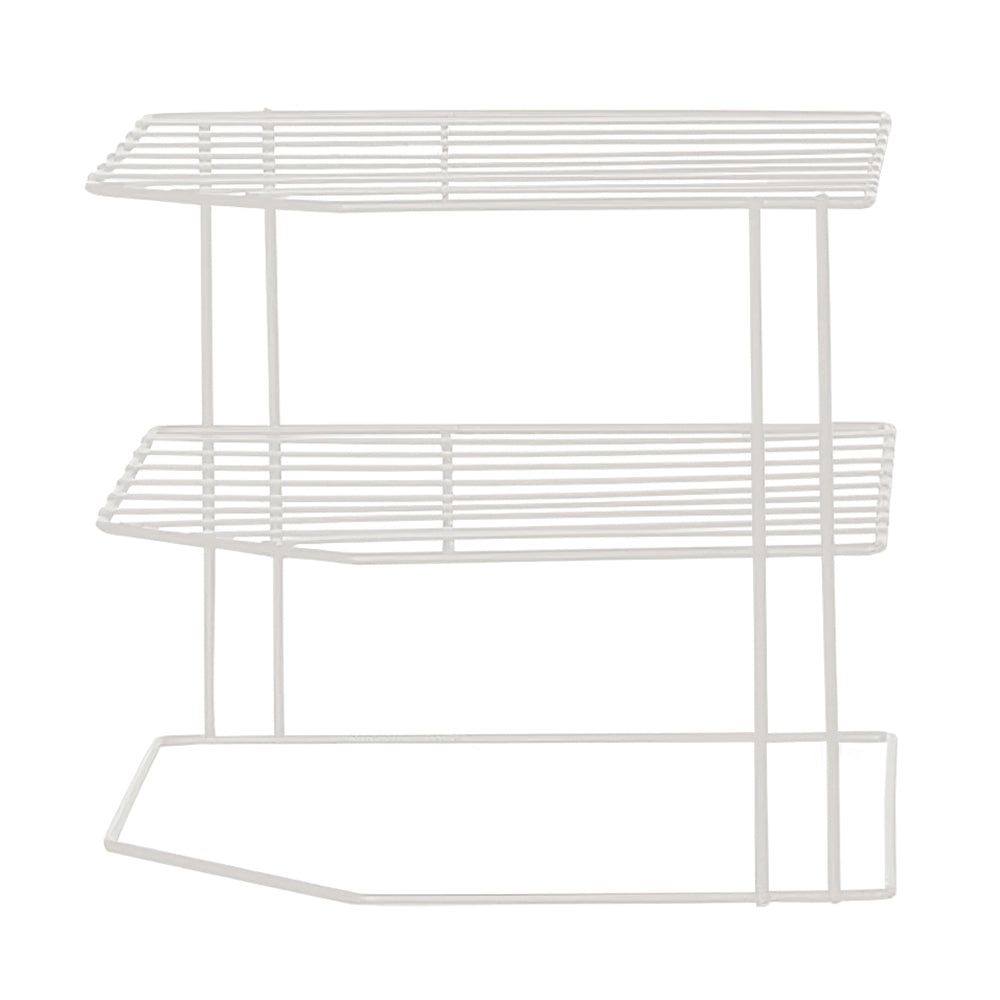 Multipurpose Metal Three Layer Corner Storage Shelf for Kitchen Bathroom