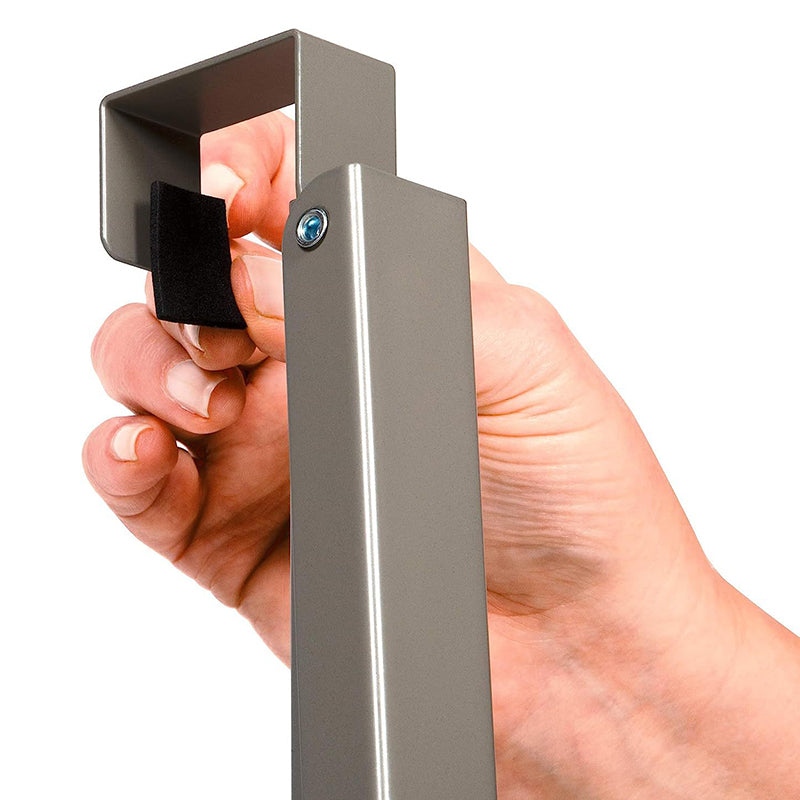 Drill Free Metal Over The Door Hook Foldable Coat Hanger Clothes Organizer