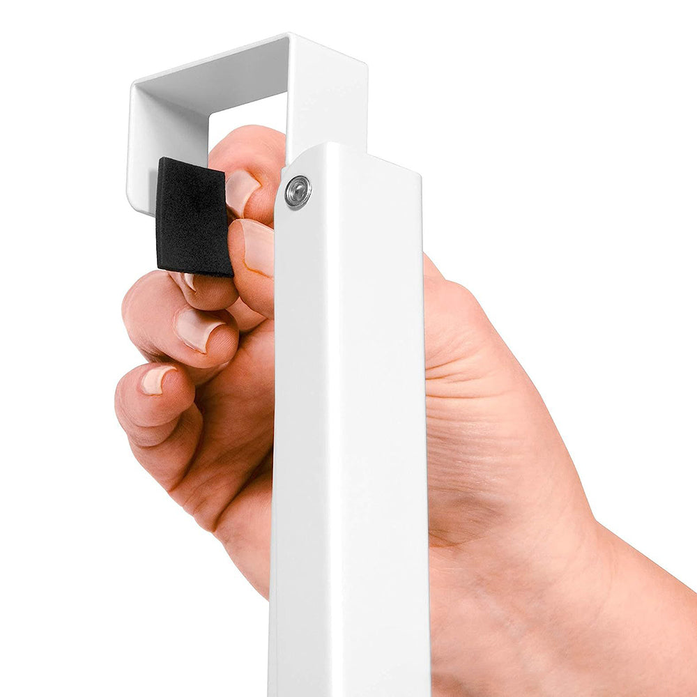 Foldable Over The Door Hook Drying Rack for Hanging Towels Coats Clothes