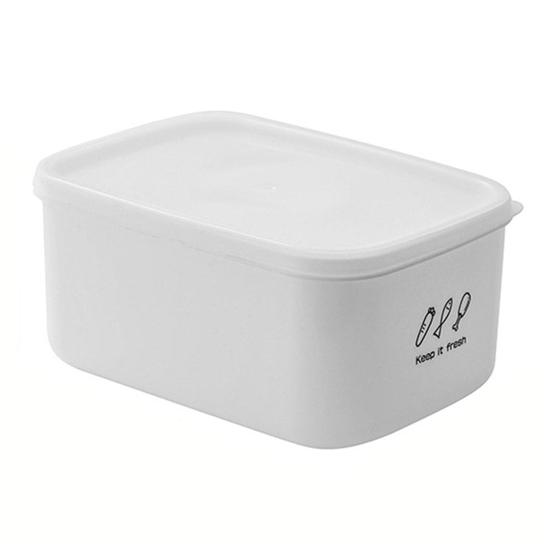 1400ML Food Storage Container PP+PE Refrigerator Organizer Bin (BPA-Free, No FDA)