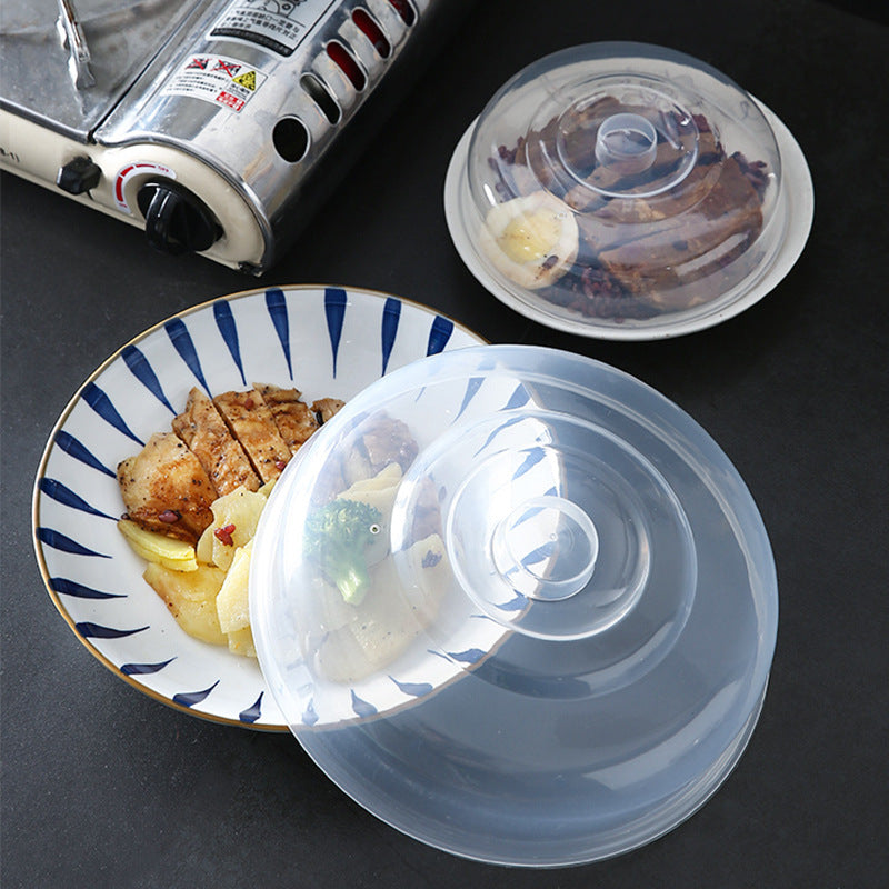17x17x4.5CM Microwave Food Splatter Cover PP Guard Lid (BPA-Free, No FDA)