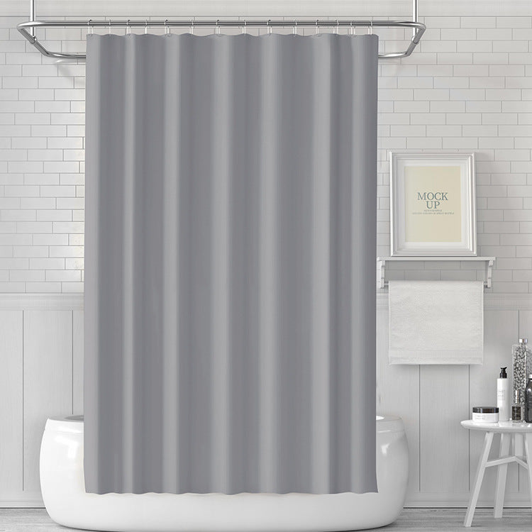 CS-006 180x180CM Shower Curtain PEVA Shower Liner Waterproof Drape