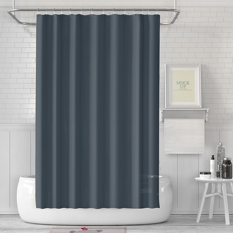 CS-006 180x180CM Shower Curtain PEVA Shower Liner Waterproof Drape