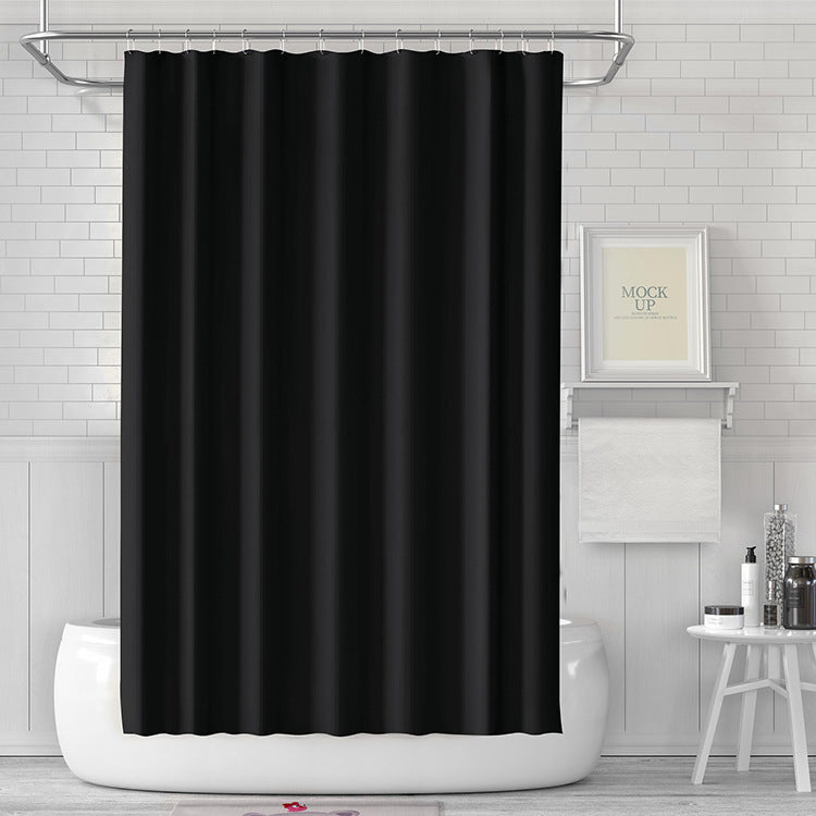 CS-006 180x180CM Shower Curtain PEVA Shower Liner Waterproof Drape