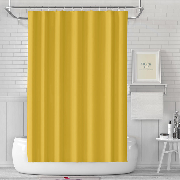 CS-006 180x180CM Shower Curtain PEVA Shower Liner Waterproof Drape
