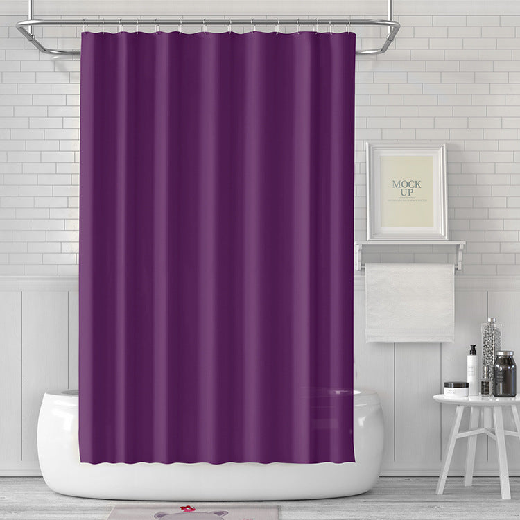 CS-006 180x180CM Shower Curtain PEVA Shower Liner Waterproof Drape