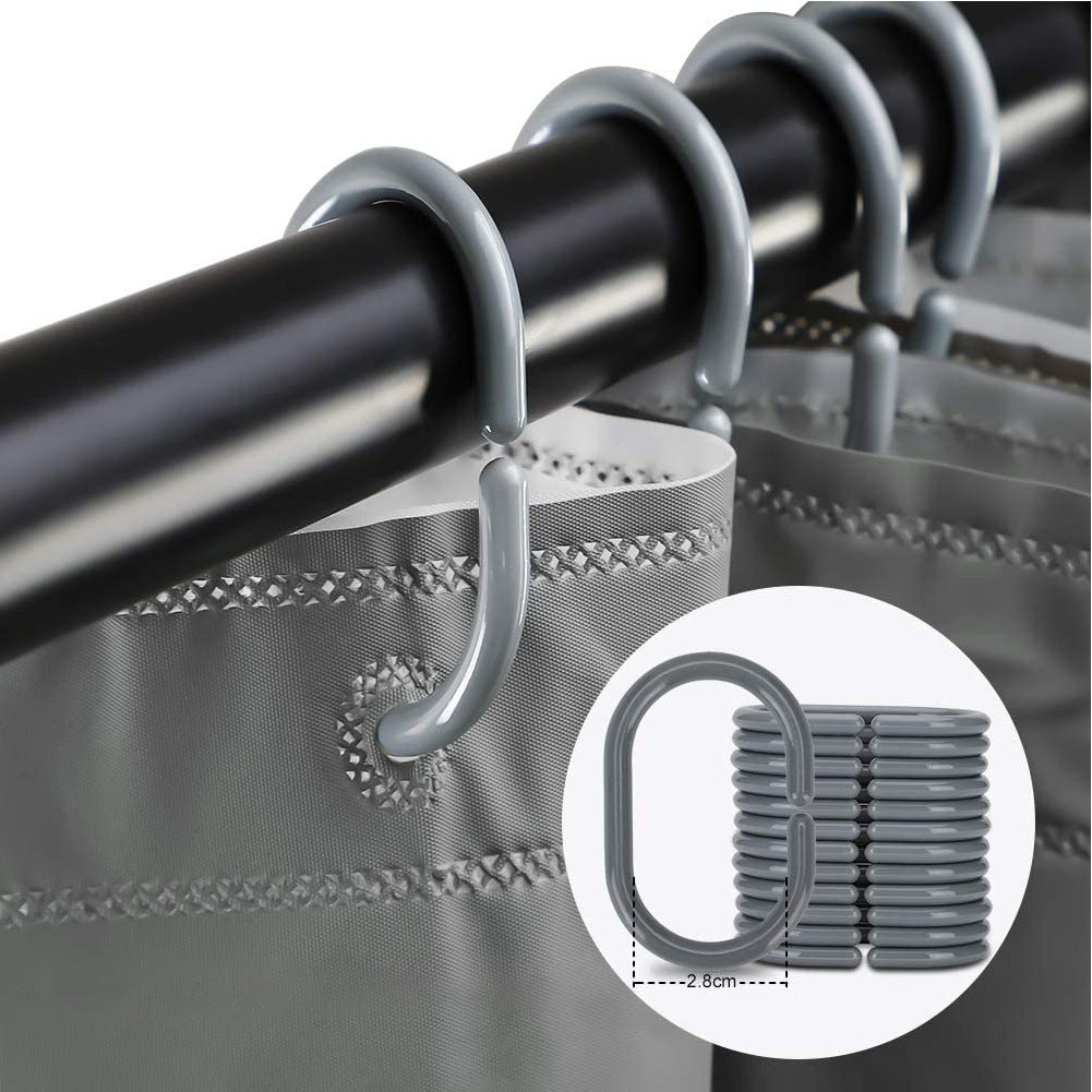 CS-058 Thickened PEVA 180x180CM Shower Curtain Shower Liner Waterproof Drape